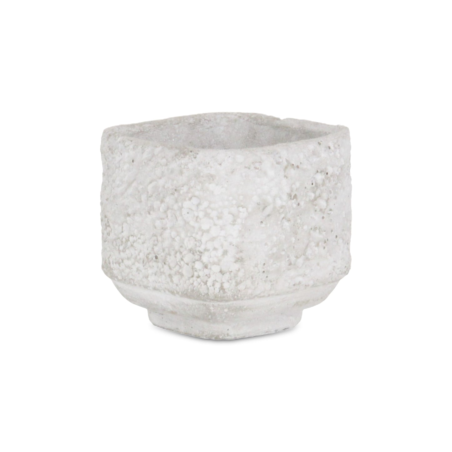 Celia Square Textured Cement Pot