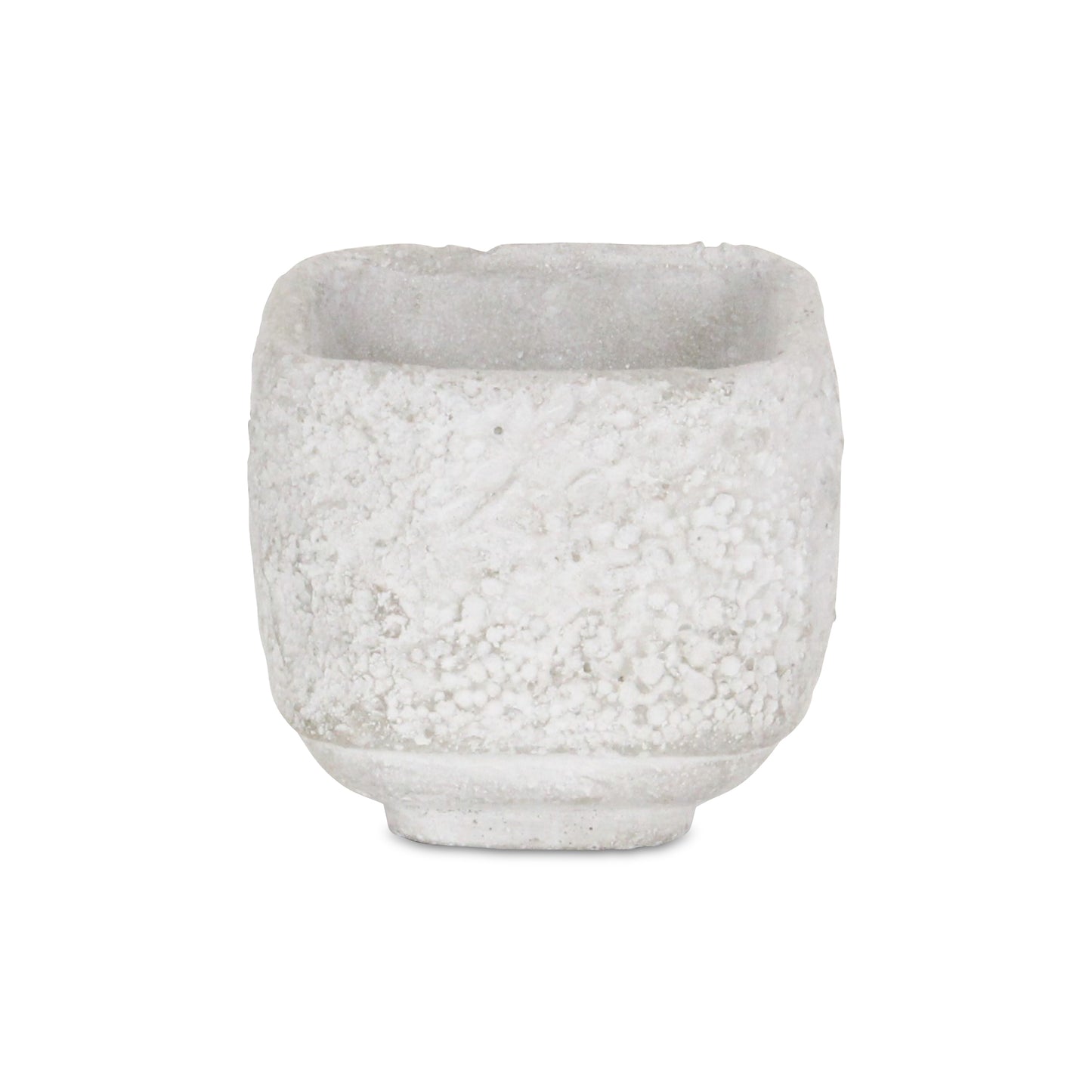 Celia Square Textured Cement Pot