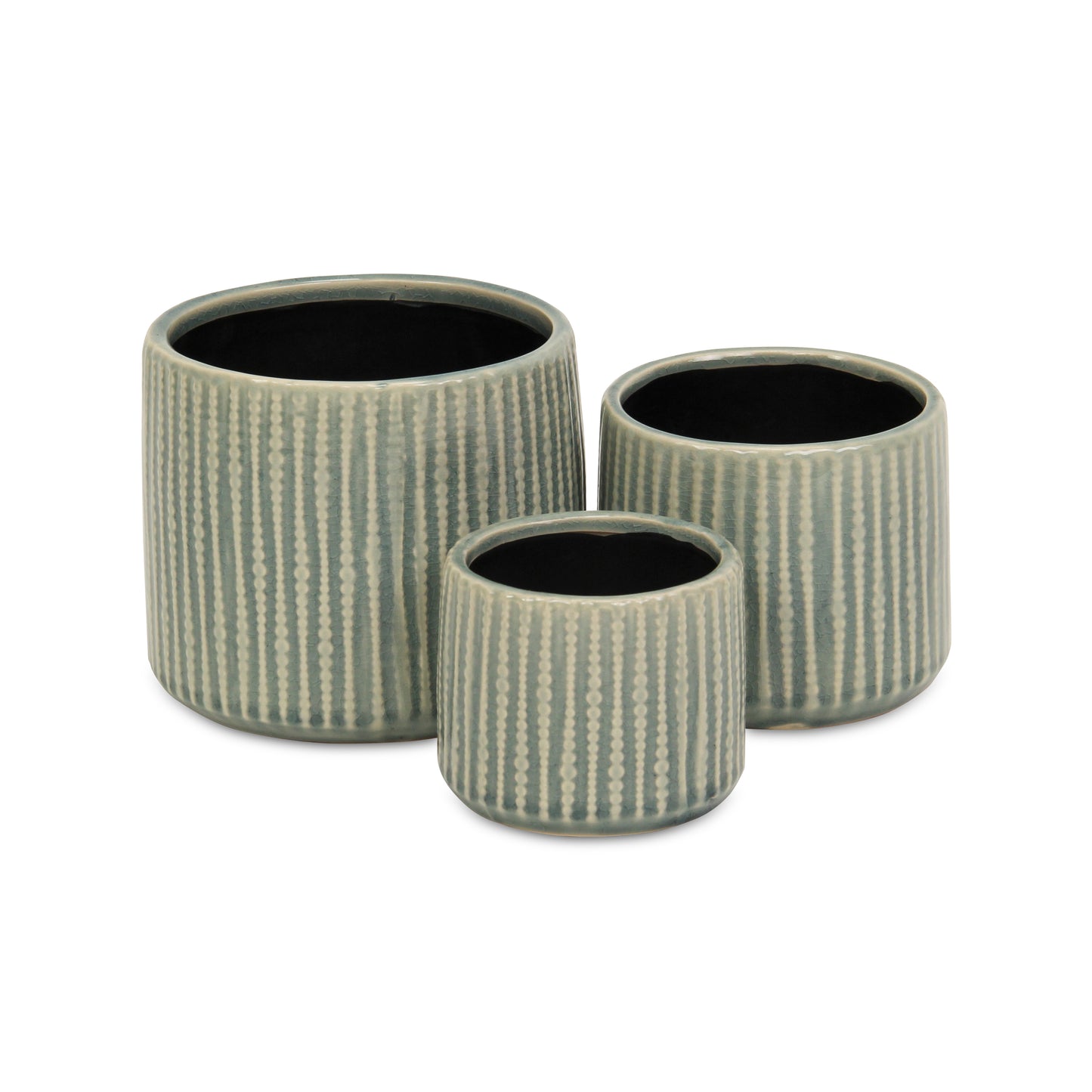 Light Green Ceramic Pot in 3 different sizes