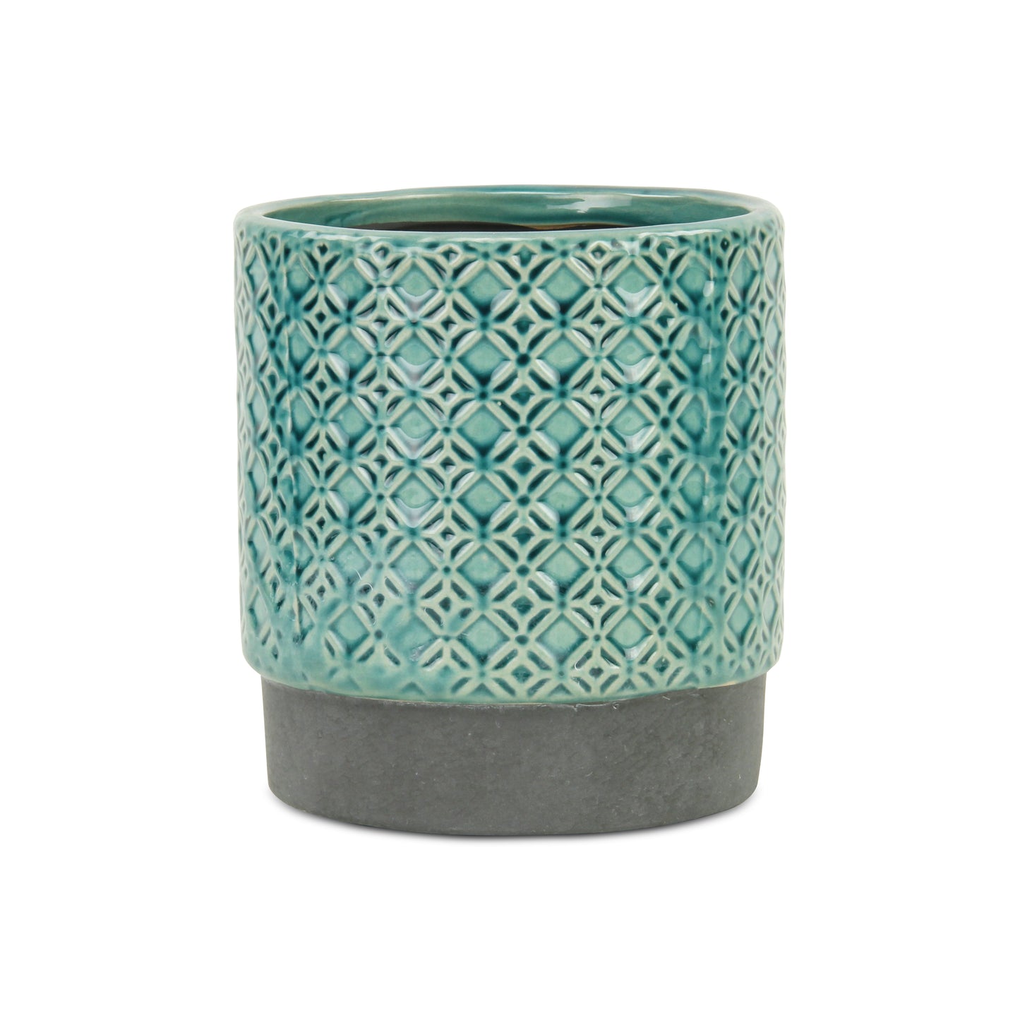 Zajedani Lattice Pot - Turquoise