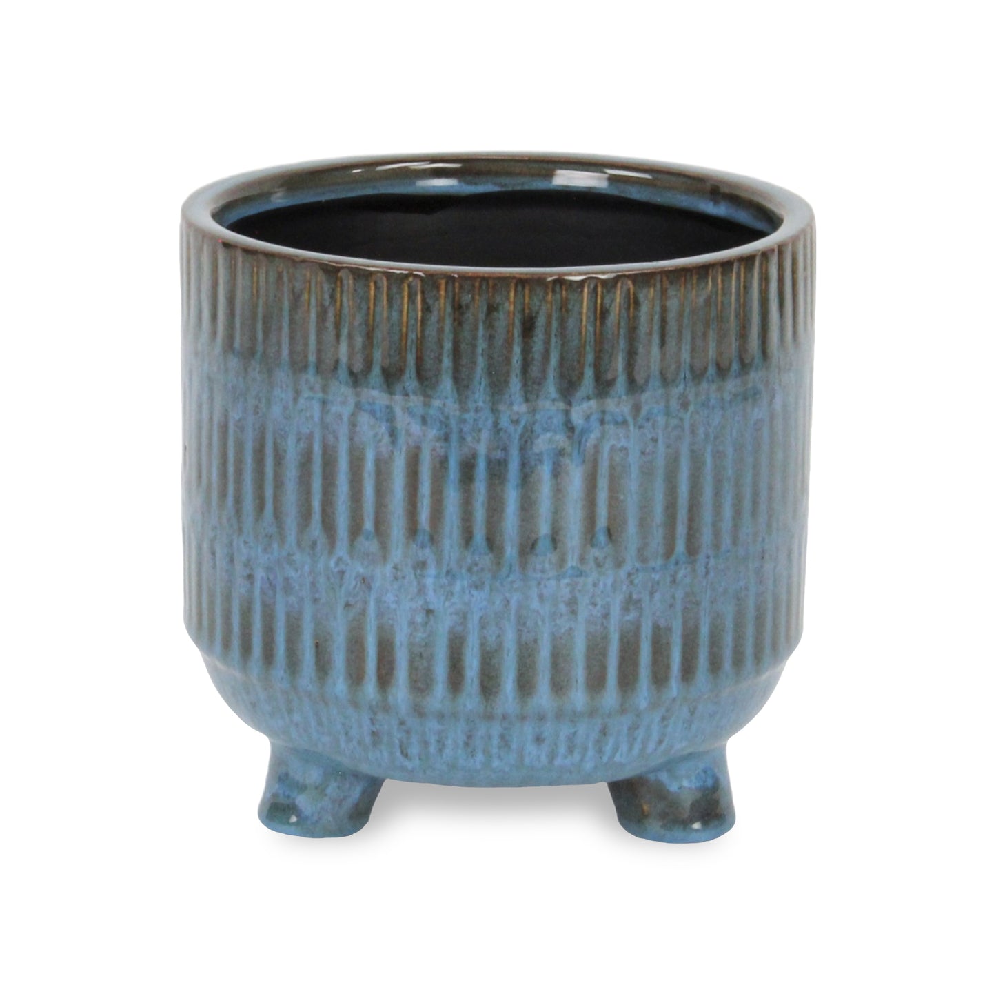 Victrola Blue Ceramic Pot Large