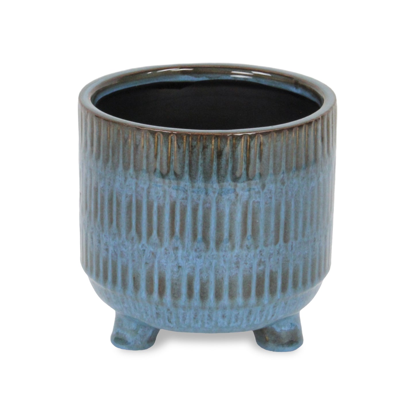 Victrola Blue Ceramic Pot Large