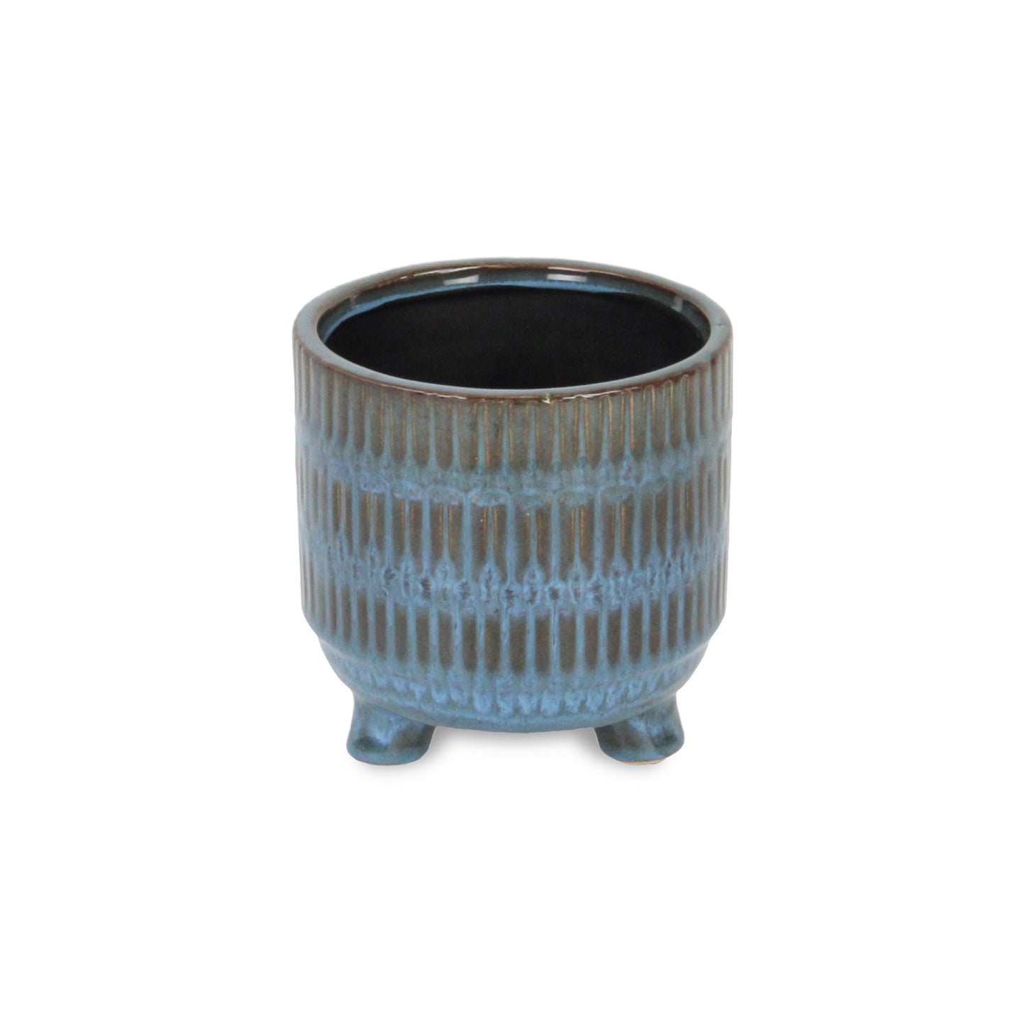 Victrola Blue Ceramic Pot Small