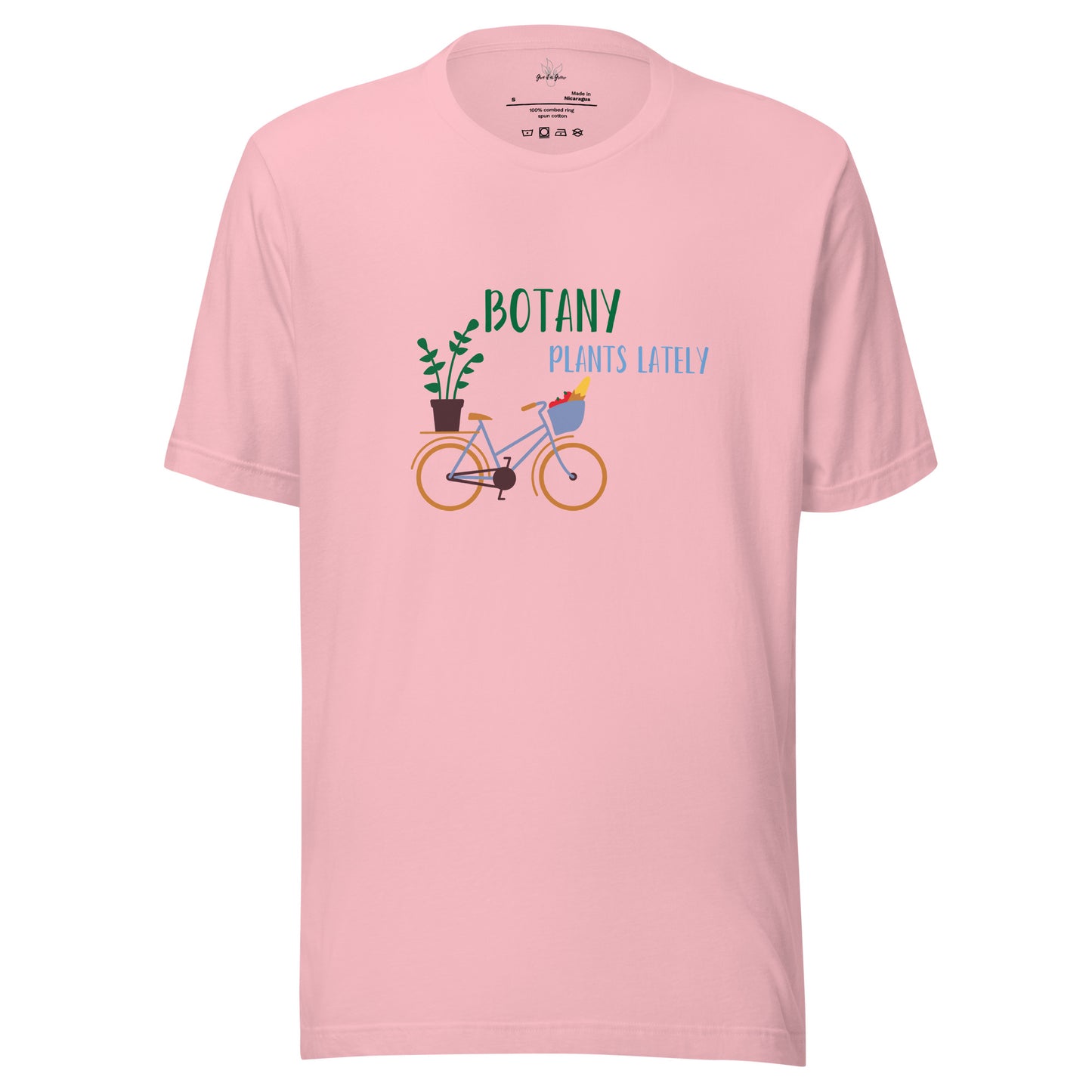 Botany Plants Lately Unisex Plant TShirt light pink