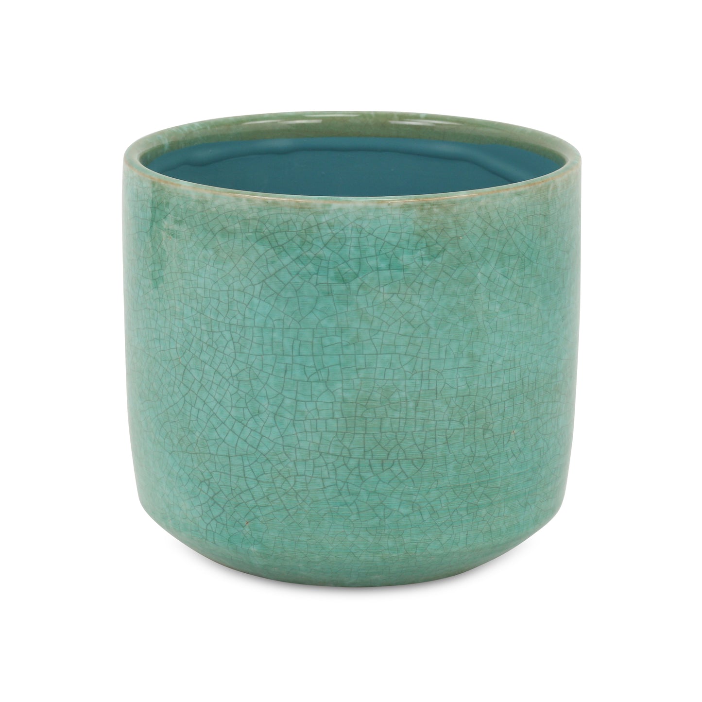 Lavina Mosaic Patterned Pot Green