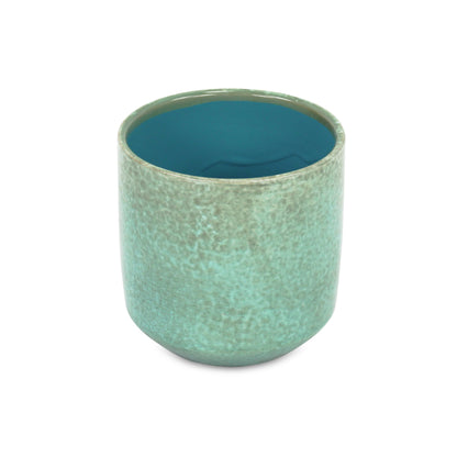 Lavina Mosaic Patterned Pot Green