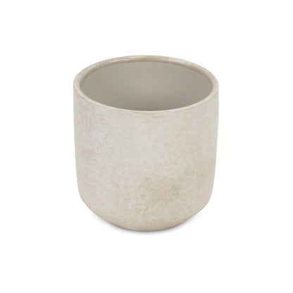 Lavina Mosaic Patterned Pot White