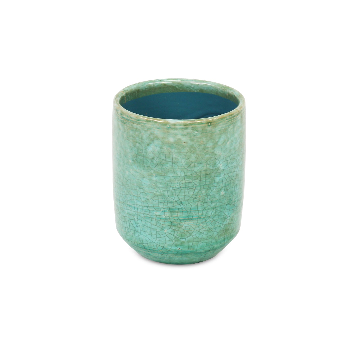 Lavina Mosaic Patterned Pot Green