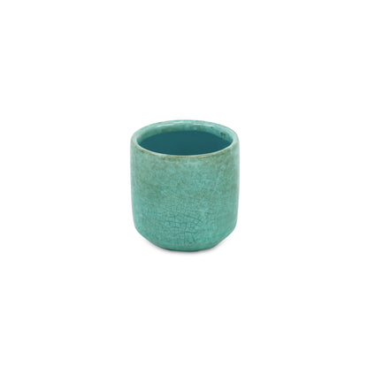 Lavina Mosaic Patterned Pot Green