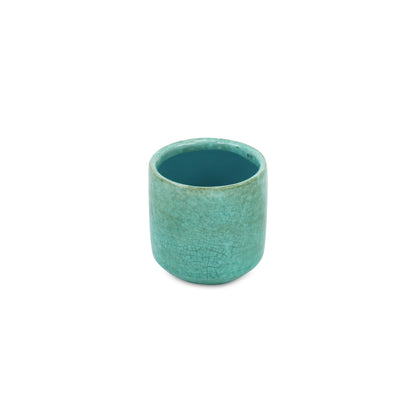 Lavina Mosaic Patterned Pot Green