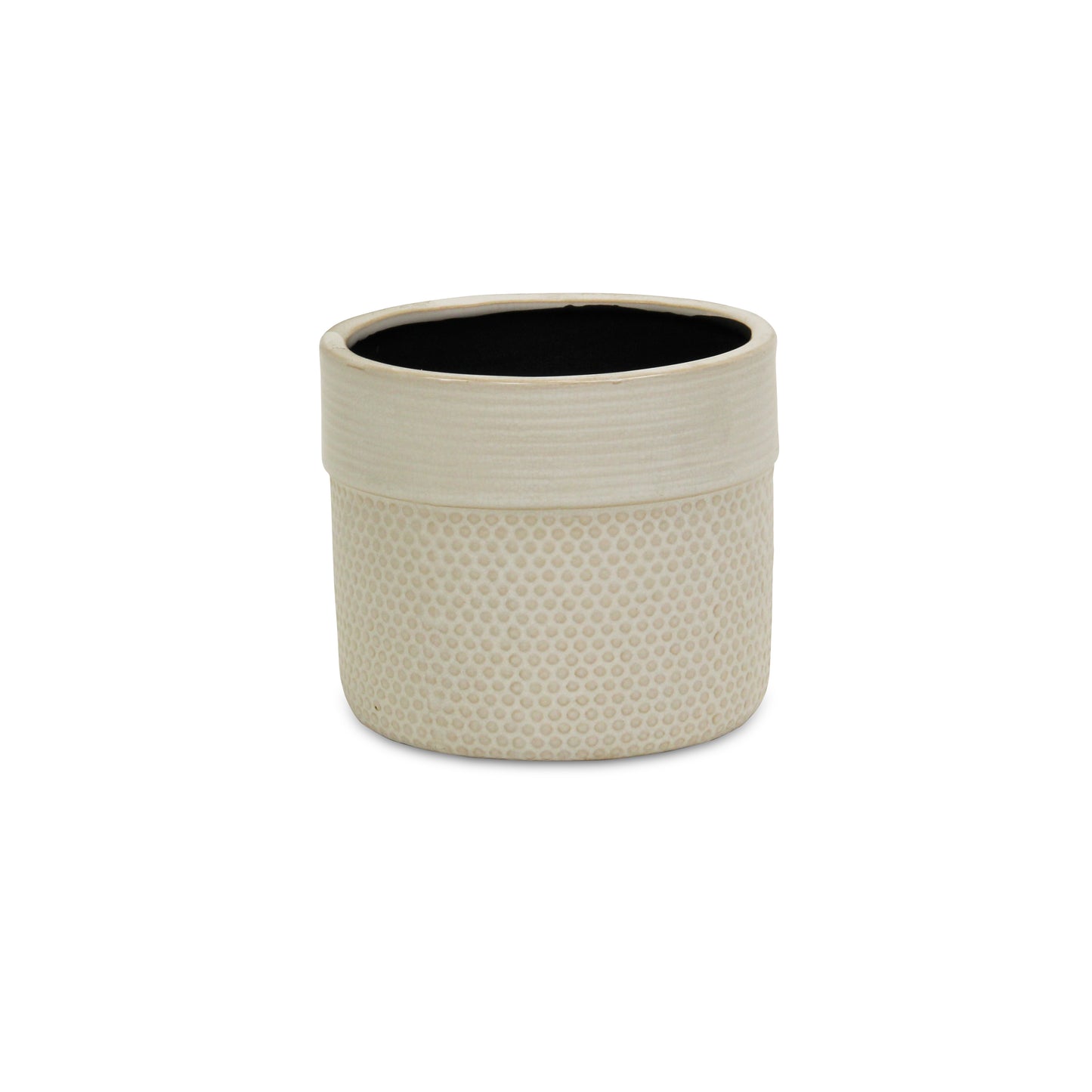 Osanna Off-white Patterned Ceramic Pot