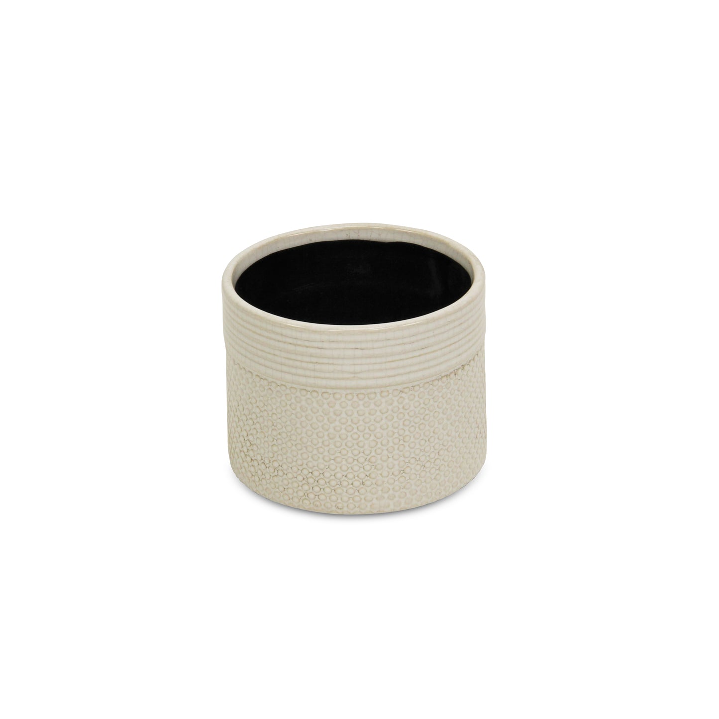 Osanna Off-white Patterned Ceramic Pot