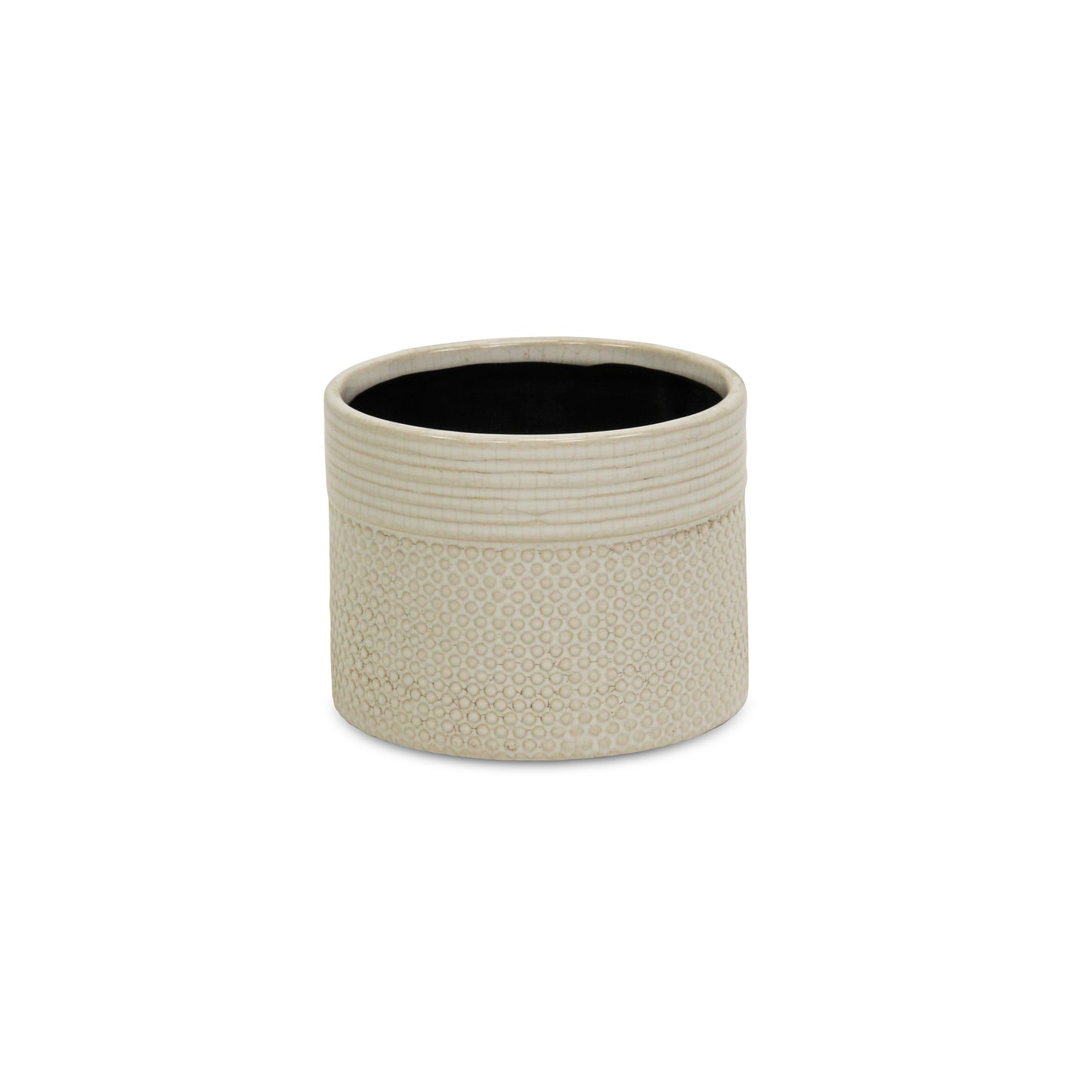 Osanna Off-white Patterned Ceramic Pot