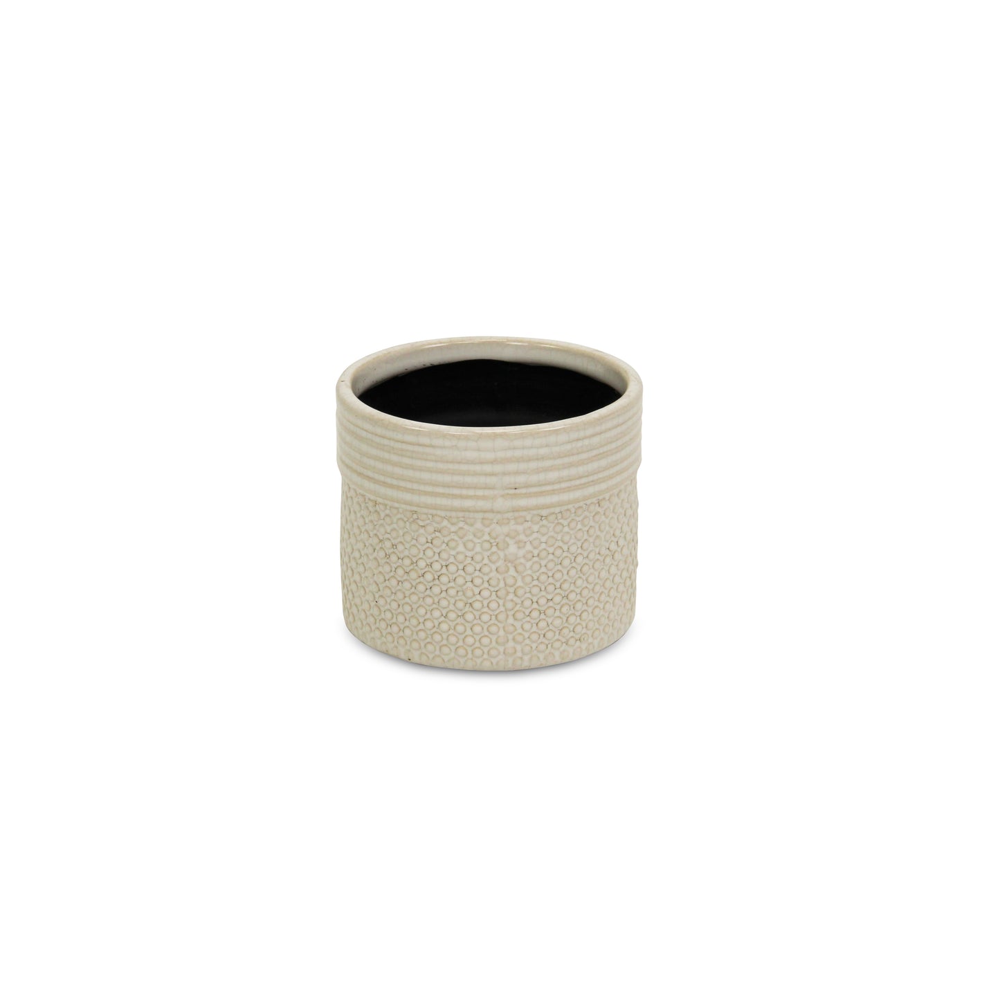 Osanna Off-white Patterned Ceramic Pot