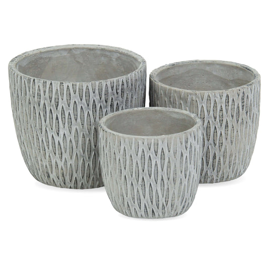 Melanthe Marquise Patterned Ceramic Pot