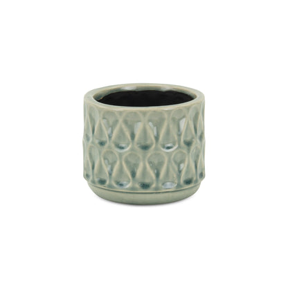 Lacrima Green Droplet Pot