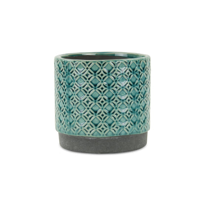 Zajedani Lattice Pot - Turquoise