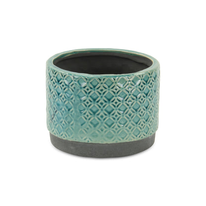 Zajedani Lattice Pot - Turquoise