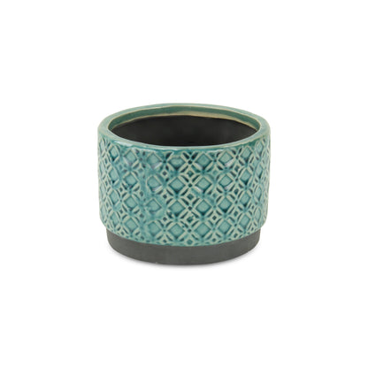 Zajedani Lattice Pot - Turquoise