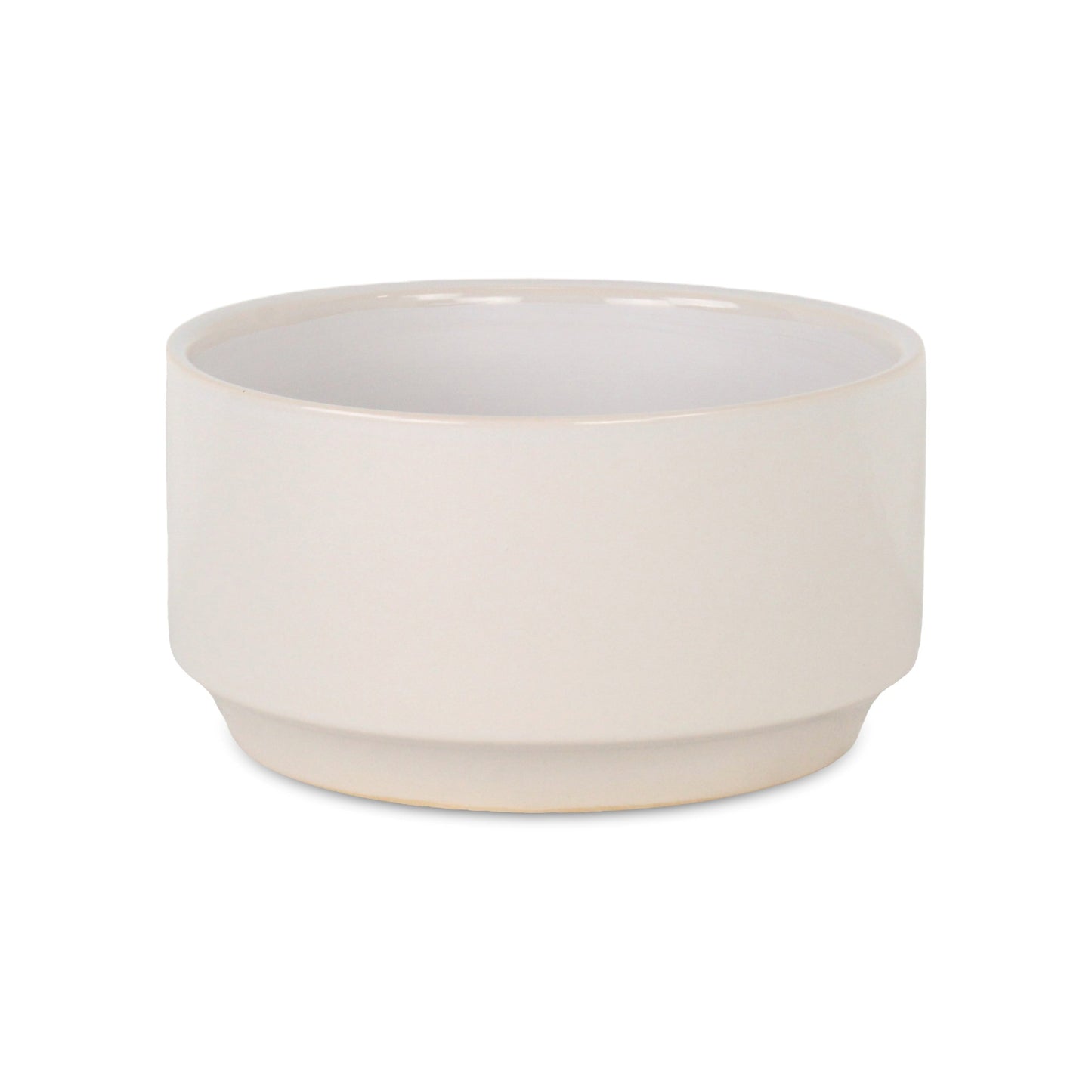 Elegora Pot Wide White