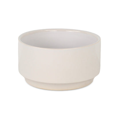 Elegora Pot Wide White