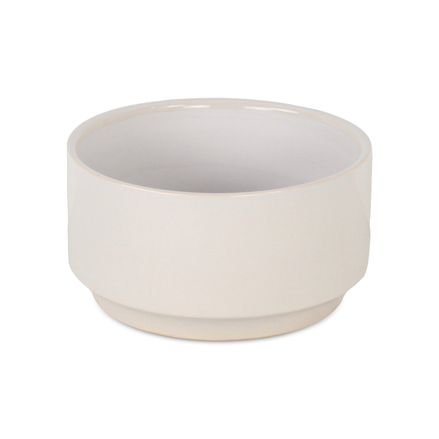 Elegora Pot Wide White