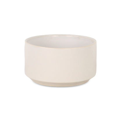 Elegora Pot Wide White