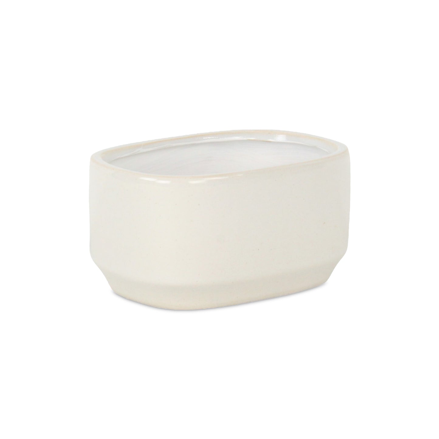 Elegora Pot Wide Rectangular White