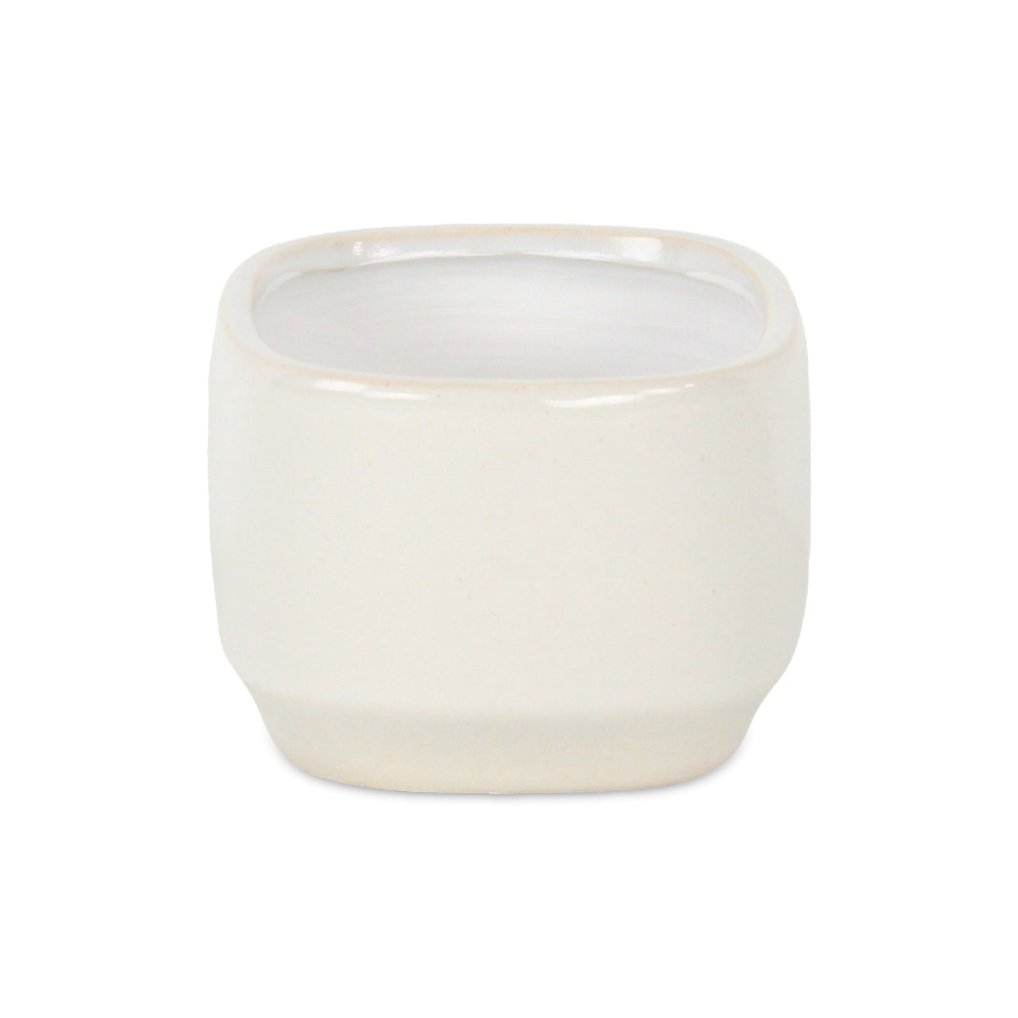 Elegora Pot Wide Rectangular White