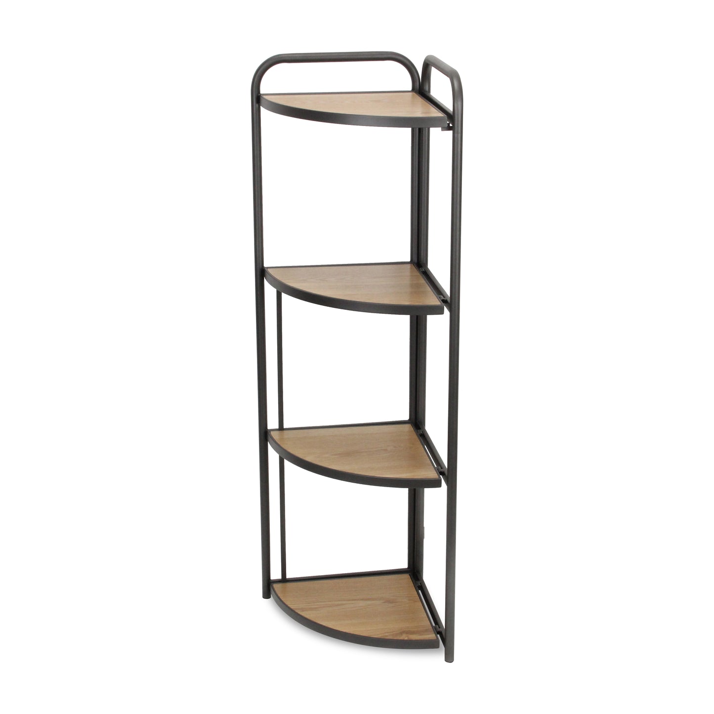 Lefeld 4 Tier Foldable Corner Shelf