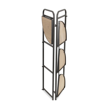 Lefeld 4 Tier Foldable Corner Shelf