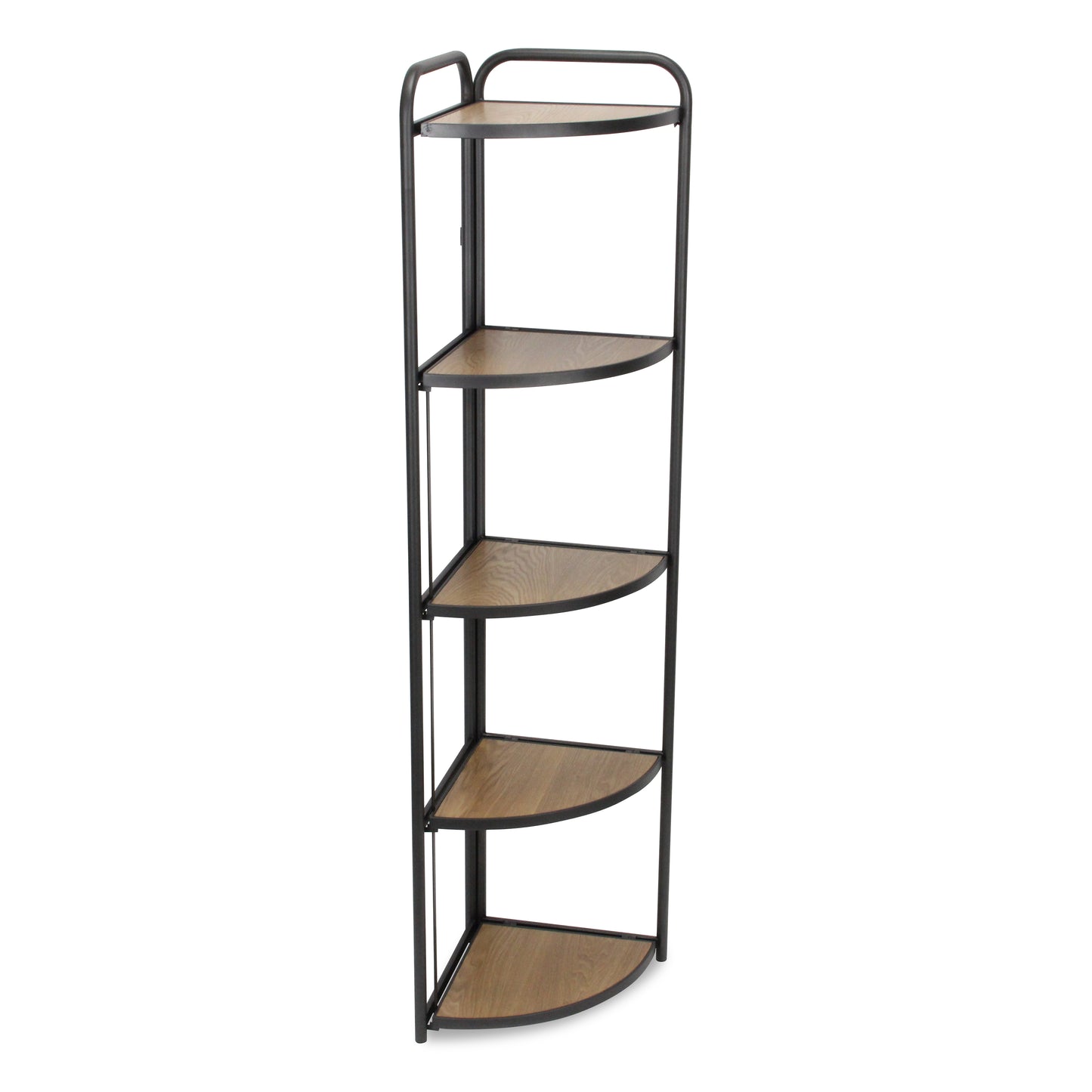 Lefeld 5 Tier Foldable Corner Shelf