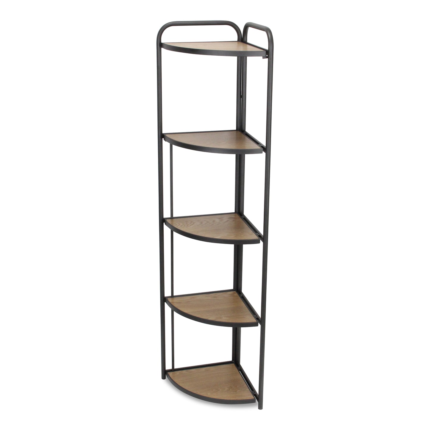 Lefeld 5 Tier Foldable Corner Shelf