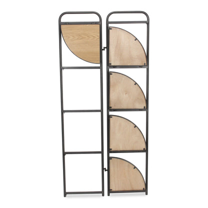 Lefeld 5 Tier Foldable Corner Shelf