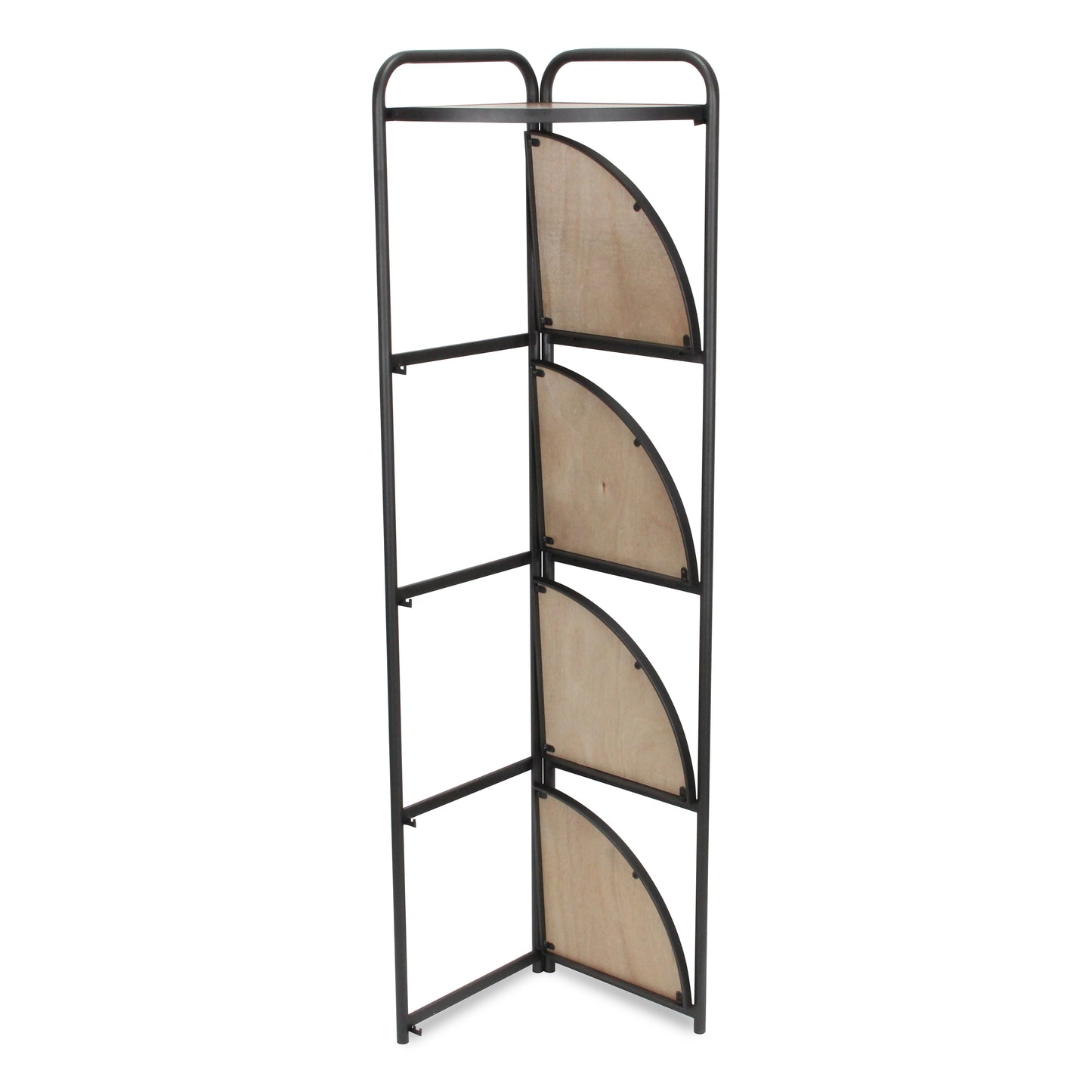 Lefeld 5 Tier Foldable Corner Shelf