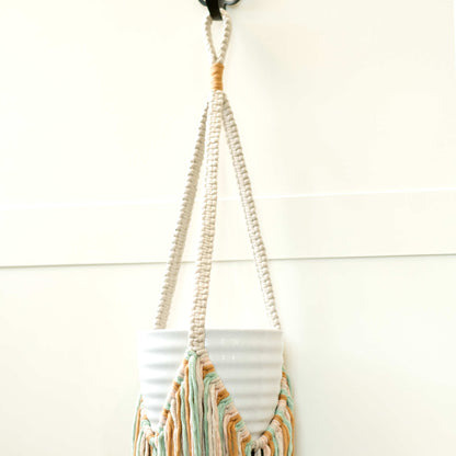 Boho Fringe Hanger on hook