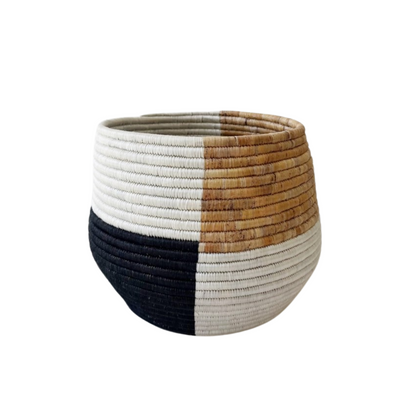 Large Paje Handmade Woven Planter Basket