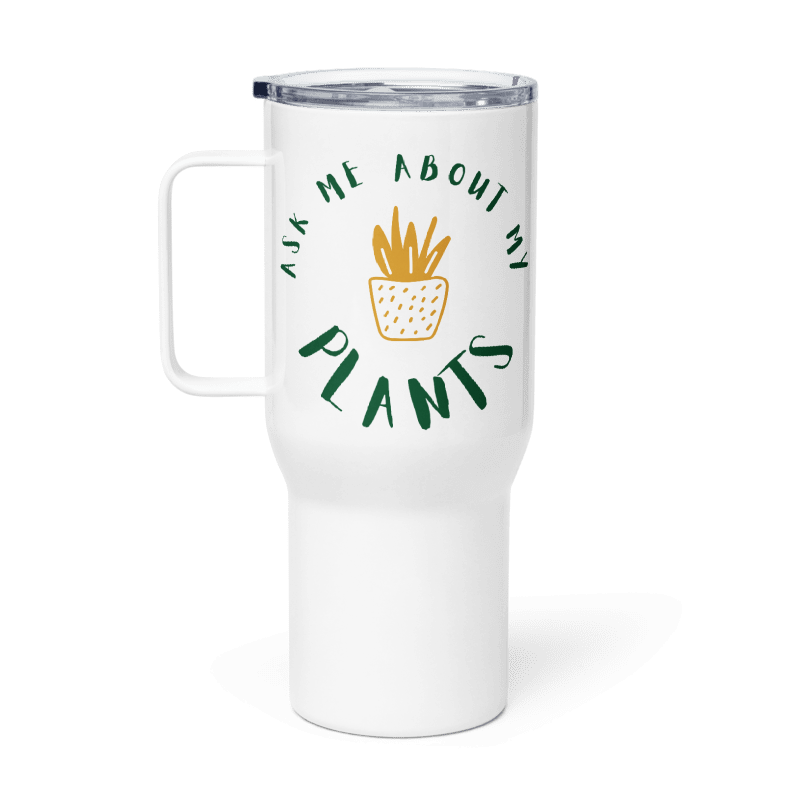Stainless Steel Travel Mug with Handle