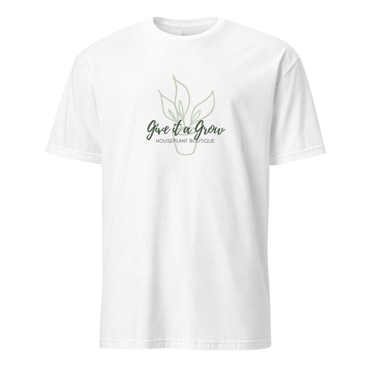 Give It A Grow Plant Shop Shirt Front