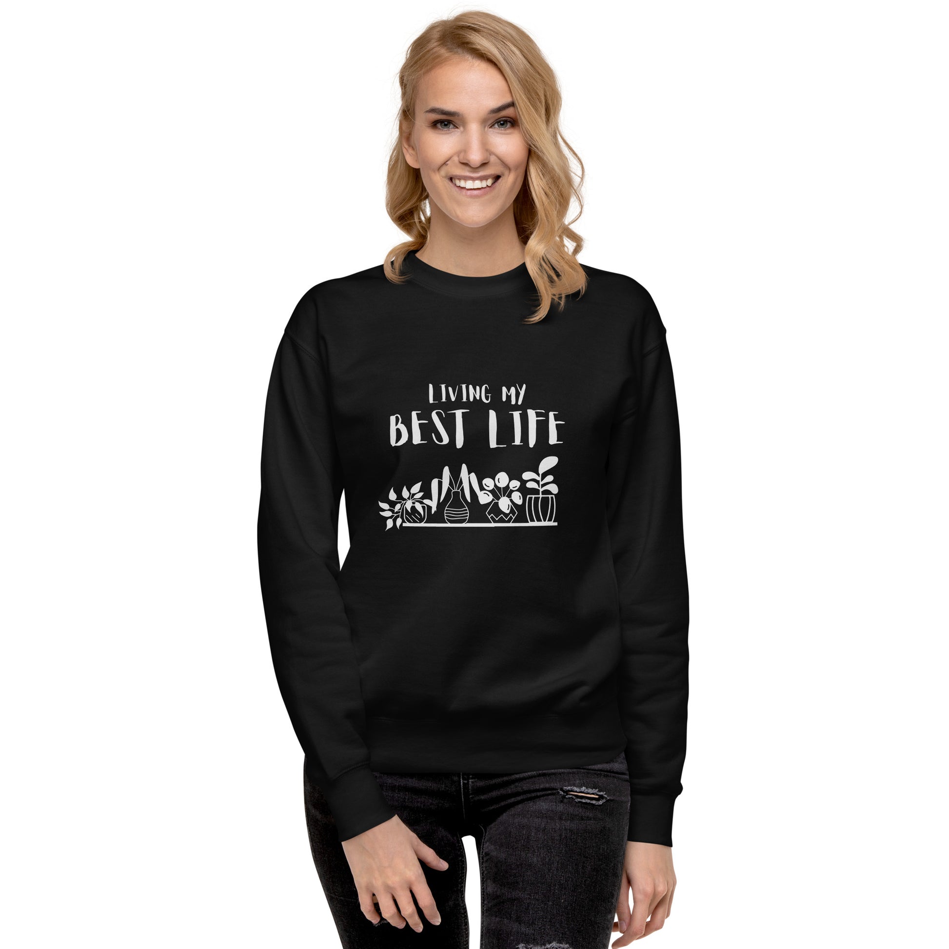 Black Plant Sweatshirt