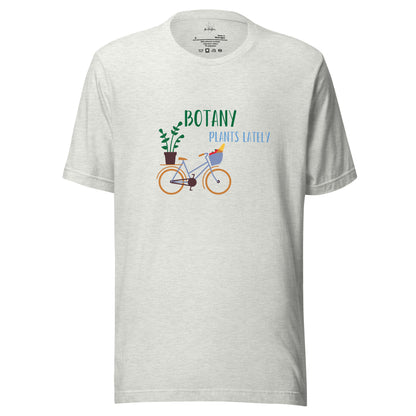 Botany Plants Lately Unisex Plant TShirt Heather light grey