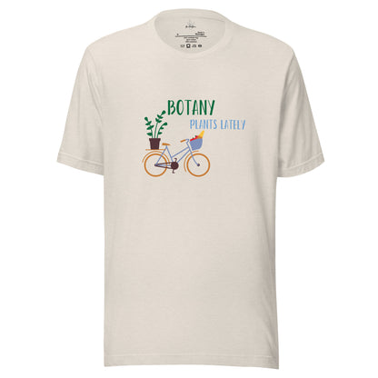 Botany Plants Lately Unisex Plant TShirt Off white
